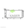 KAGER 31-3287 Radiator, engine cooling